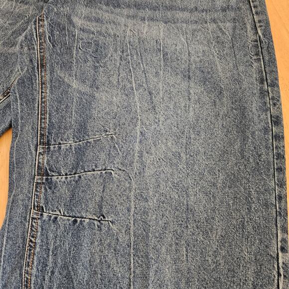 Wild Fable Women's Low-Rise Barrel Jeans Dark Wash sz 17/32" inseam NWT - Picture 13 of 13